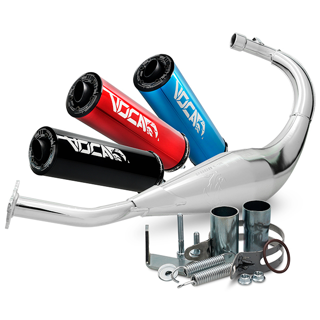 Exhaust VOCA Chromed 50 / 70cc Sherco 50 SM-R / SE 2020
